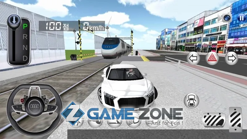 صورة من لعبة 3D Driving Class