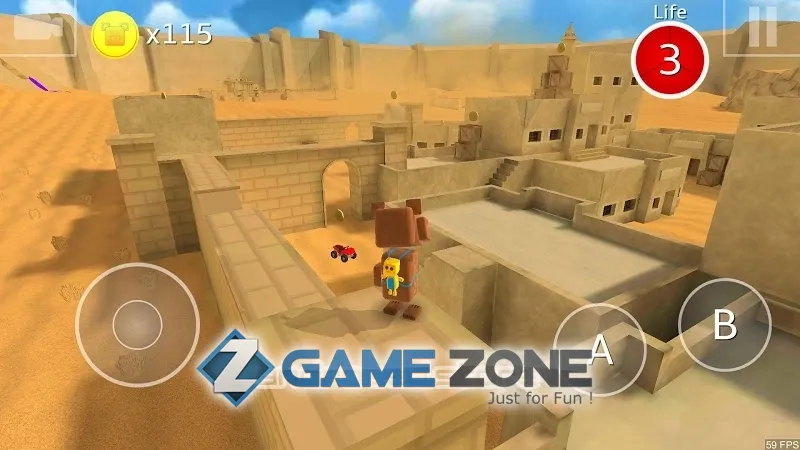 صورة من لعبة 3D Platformer Super Bear Adventure [Mod Menu]