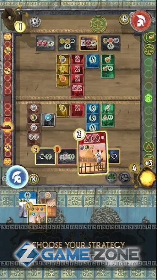 صورة من لعبة 7 Wonders DUEL