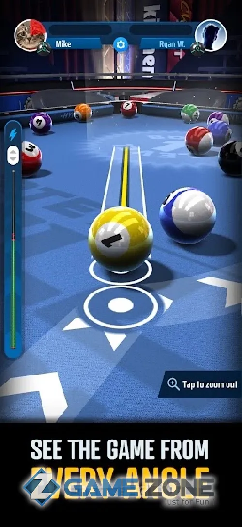 صورة من لعبة 8 Ball Smash