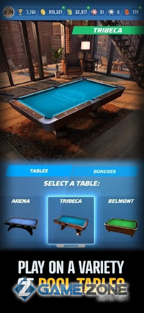 صورة من لعبة 8 Ball Smash