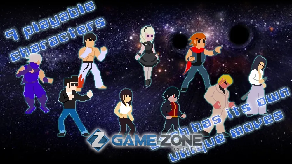 صورة من لعبة 8 Bit Fighters