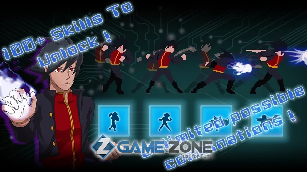 صورة من لعبة 8 Bit Fighters