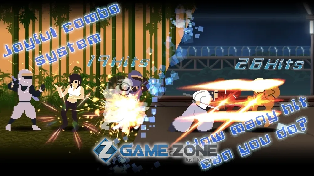 صورة من لعبة 8 Bit Fighters