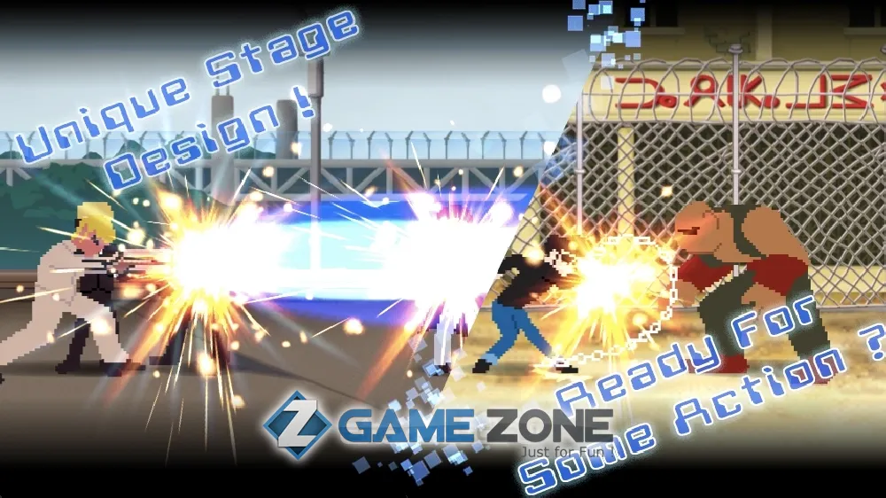 صورة من لعبة 8 Bit Fighters