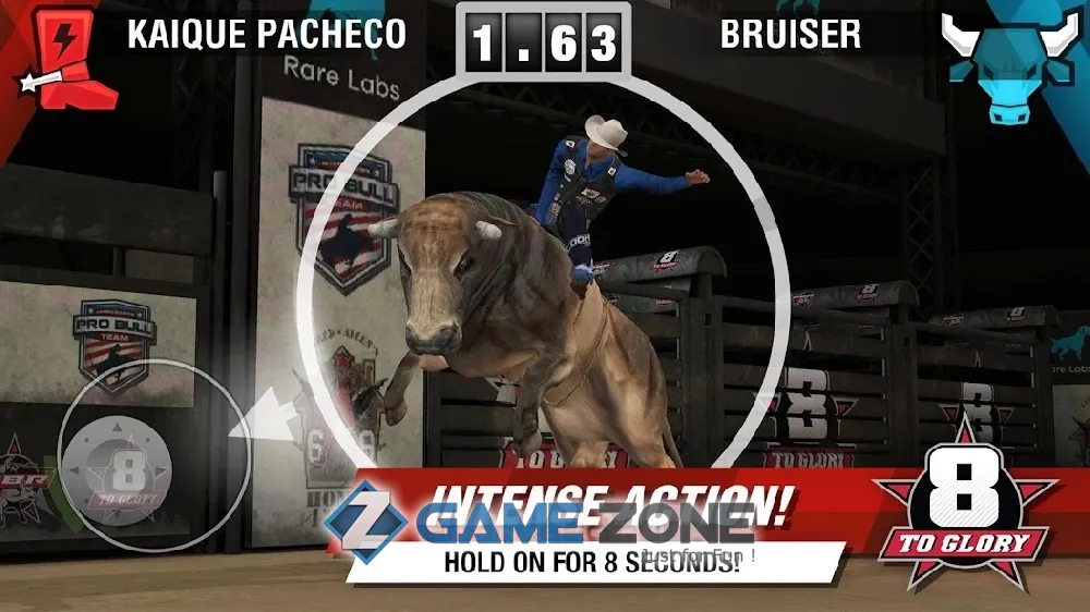 صورة من لعبة 8 to Glory - Bull Riding