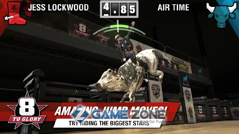 صورة من لعبة 8 to Glory - Bull Riding
