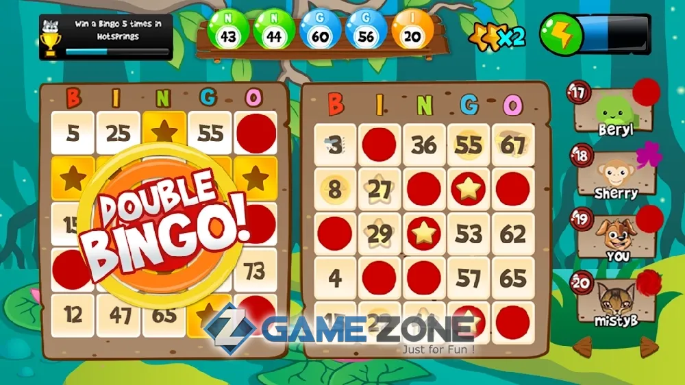 صورة من لعبة Abradoodle Bingo: Бинго лото игры