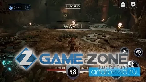 صورة من لعبة Action RPG Game Sample