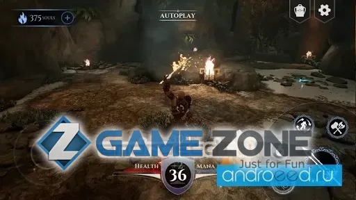 صورة من لعبة Action RPG Game Sample