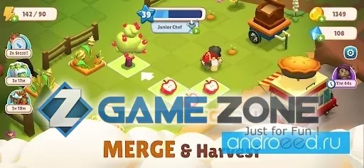 صورة من لعبة Adventure Chef Merge Explorer [Mod Money]