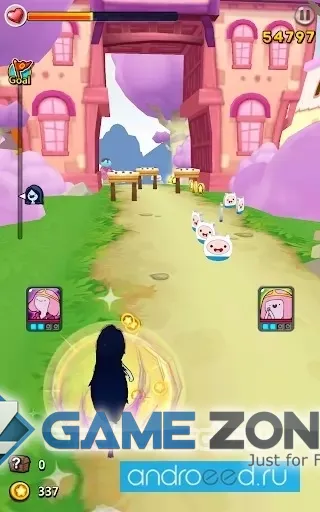 صورة من لعبة Adventure Time Run