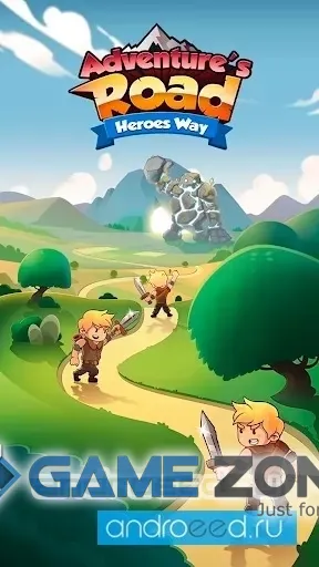 صورة من لعبة Adventureamprsquos Road Heroes Way [Mod Diamonds]