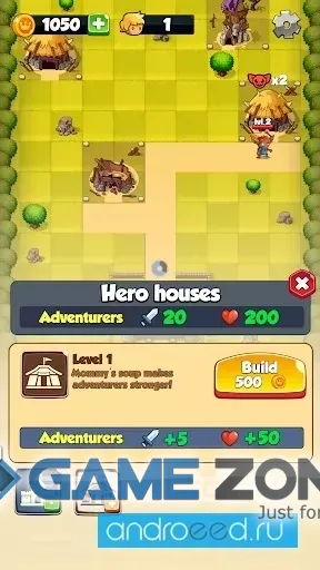 صورة من لعبة Adventureamprsquos Road Heroes Way [Mod Diamonds]