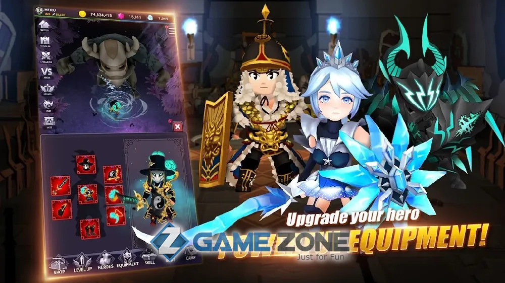 صورة من لعبة AFK Dungeon Idle Action RPG