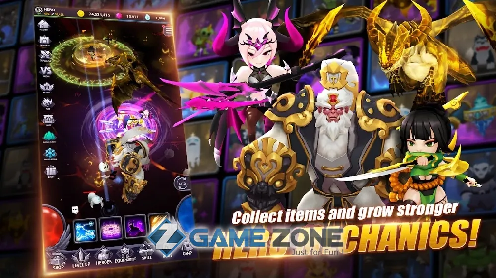 صورة من لعبة AFK Dungeon Idle Action RPG