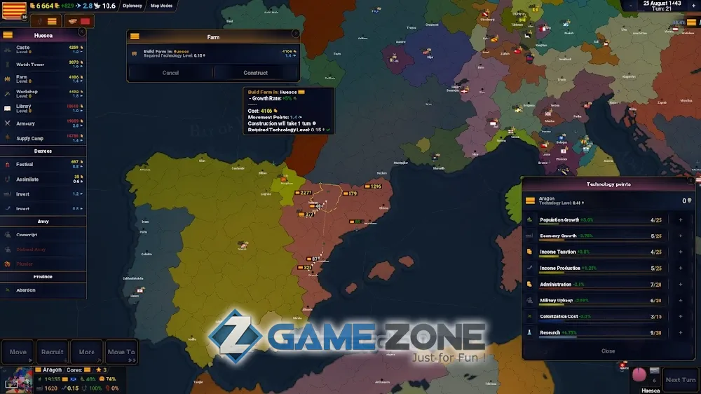 صورة من لعبة Age of Civilizations II Europe