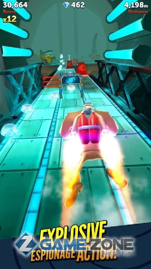 صورة من لعبة Agent Dash [Много бриллиантов]