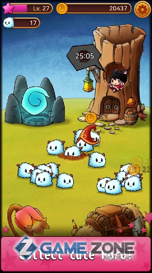 صورة من لعبة Ahri RPG Poro Farm [Adfree]