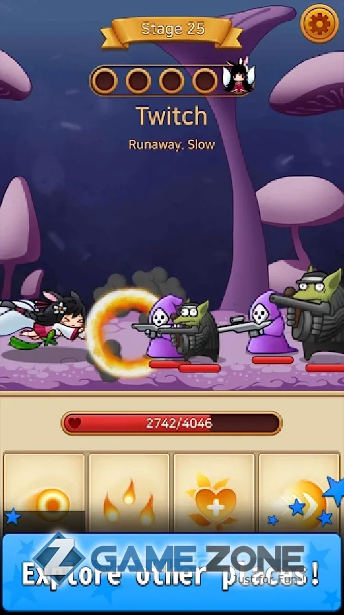صورة من لعبة Ahri RPG Poro Farm [Adfree]