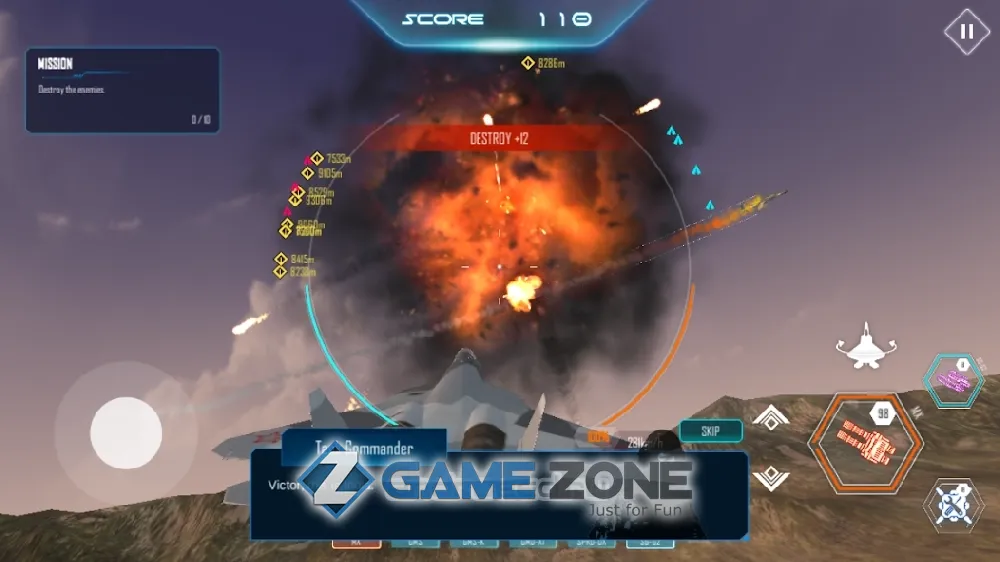 صورة من لعبة Air Battle Mission [Adfree]