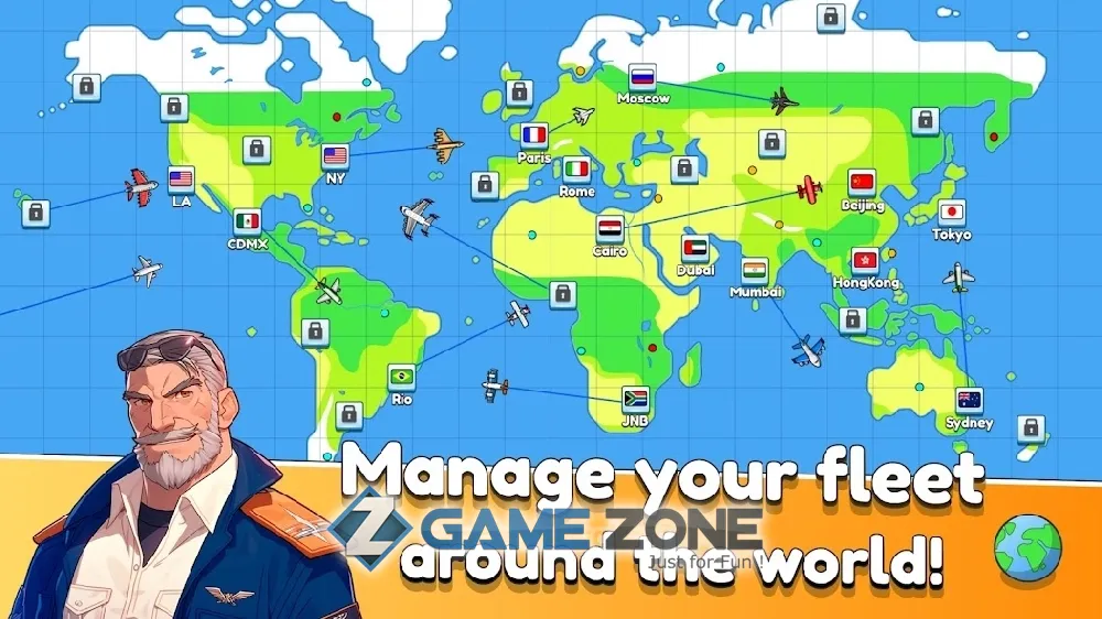 صورة من لعبة Air Life: Aviation Tycoon [Money mod]