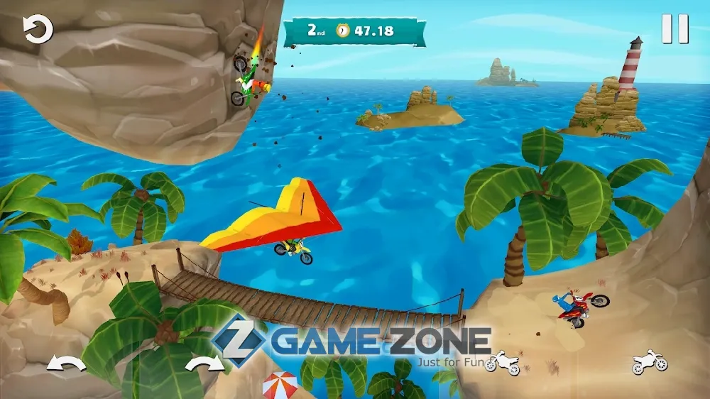 صورة من لعبة Airborne Motocross [Free Upgrades]