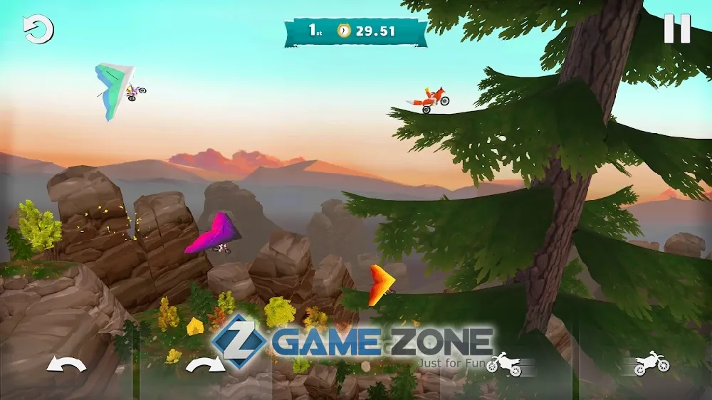 صورة من لعبة Airborne Motocross [Free Upgrades]