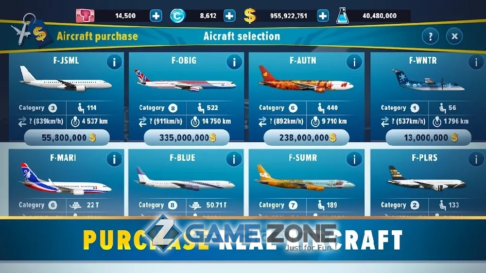 صورة من لعبة Airlines Manager Tycoon 2019