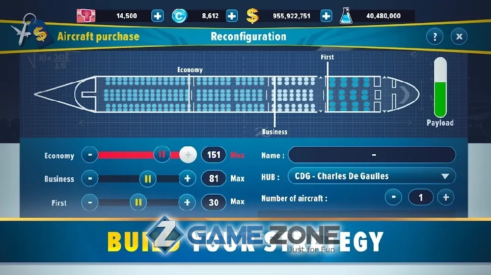 صورة من لعبة Airlines Manager Tycoon 2019