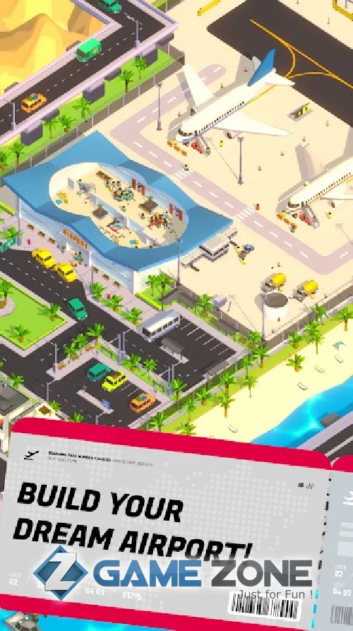 صورة من لعبة Airport Inc Idle Tycoon Game вп [Mod Money]