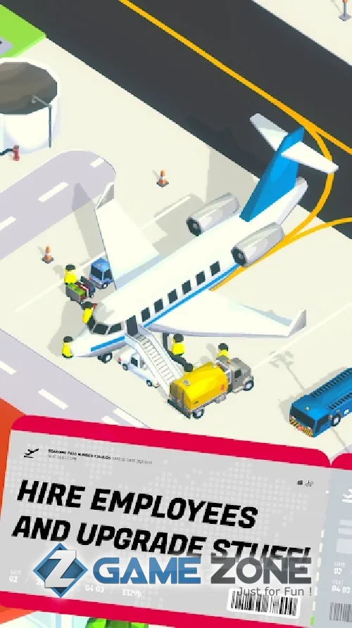صورة من لعبة Airport Inc Idle Tycoon Game вп [Mod Money]
