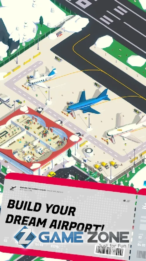 صورة من لعبة Airport Inc Idle Tycoon Game вп [Mod Money]