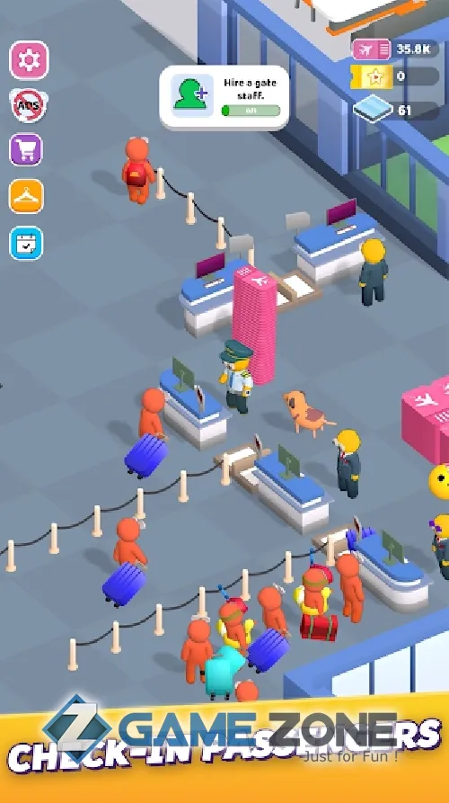 صورة من لعبة Airport Master