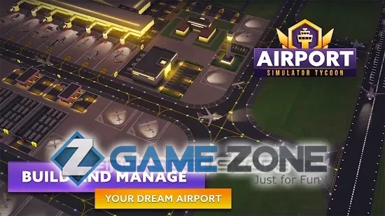 صورة من لعبة Airport Simulator Tycoon [Money mod]