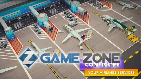 صورة من لعبة Airport Simulator Tycoon [Money mod]