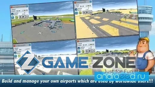 صورة من لعبة AirTycoon 4 [Mod: Unlocked + много денег]