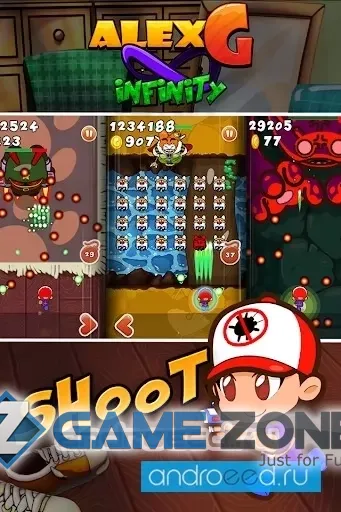 صورة من لعبة AlexG Infinity - Shoot Em Up [Много денег]
