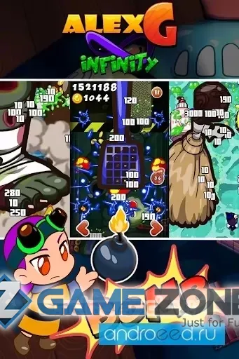 صورة من لعبة AlexG Infinity - Shoot Em Up [Много денег]