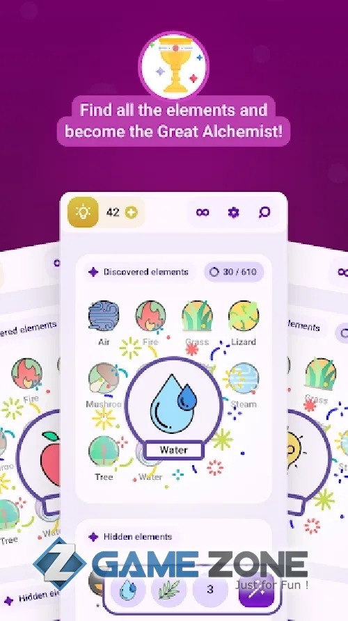 صورة من لعبة Alchemy 2021 - Puzzle Merge Game [Unlocked]