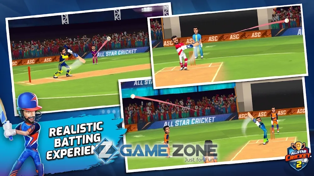 صورة من لعبة All Star Cricket 2