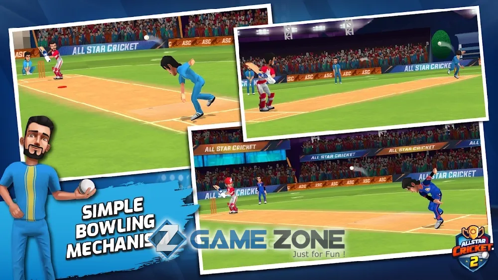 صورة من لعبة All Star Cricket 2