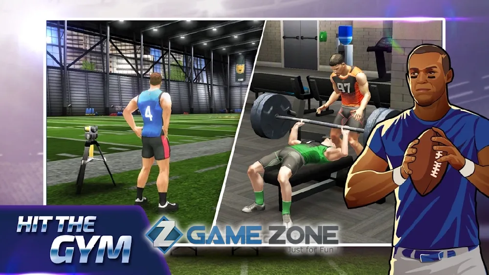 صورة من لعبة All Star Quarterback 17 [Много денег]