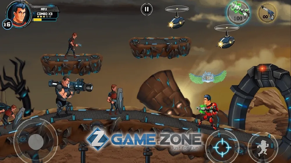 صورة من لعبة Alpha Guns 2 [Много денег]