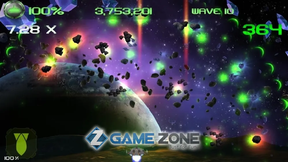 صورة من لعبة Alpha Wave