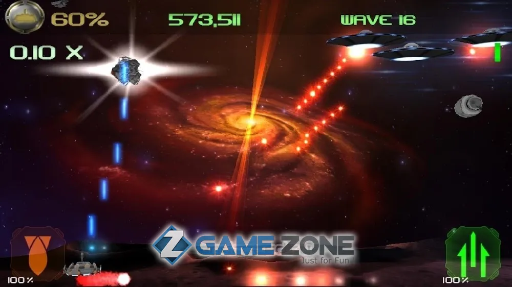 صورة من لعبة Alpha Wave