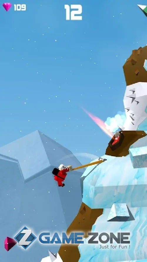 Screenshot from the game Альпинист [Без рекламы]