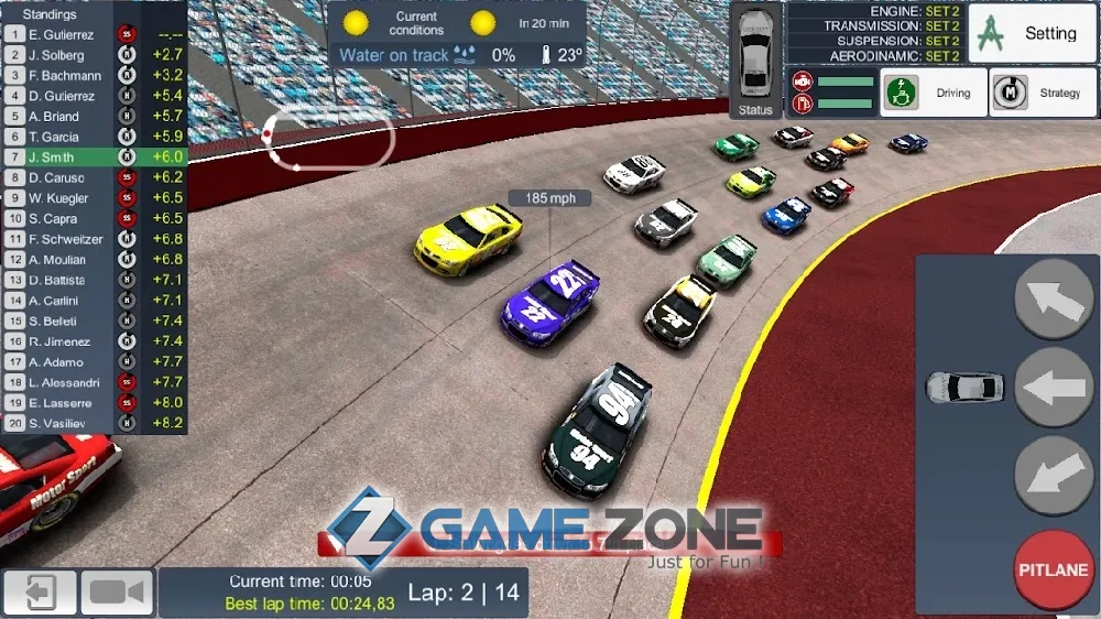 صورة من لعبة American Speedway Manager [Mod Money]