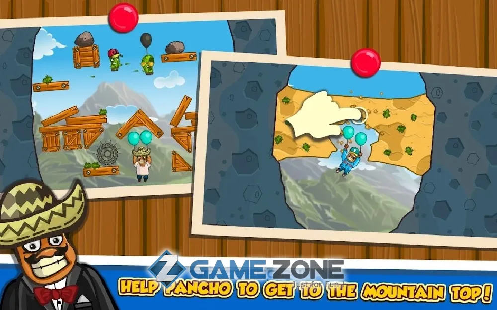 صورة من لعبة Amigo Pancho 2: Puzzle Journey [Много денег]
