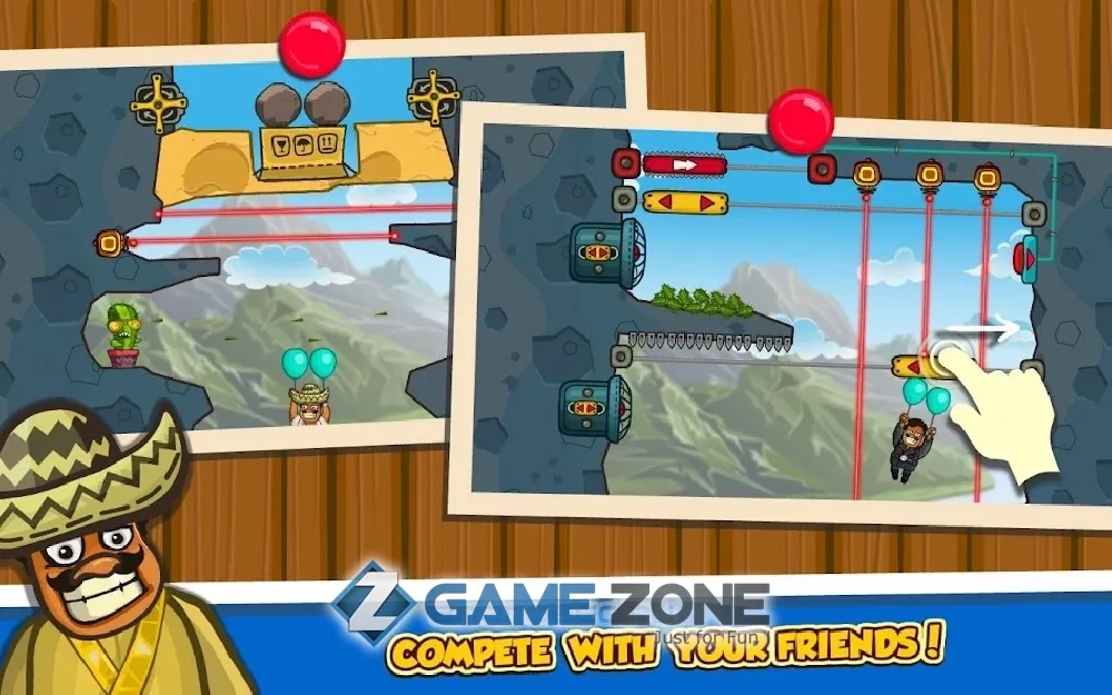 صورة من لعبة Amigo Pancho 2: Puzzle Journey [Много денег]